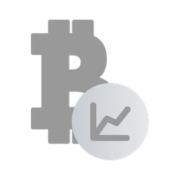 Bitcoin Statistic  Icon