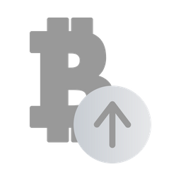 Bitcoin Up  Icon