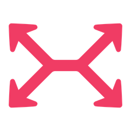 Crossed Arrows  Icon