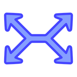 Crossed Arrows  Icon