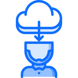 Cloud Head  Icon