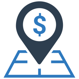 Localização da empresa  Ícone