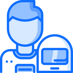 Male Astronaut  Icon