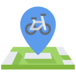 Cycle Location  Icon