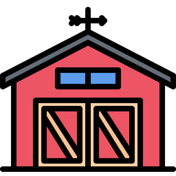 Farm Barn  Icon