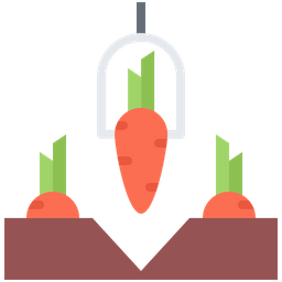 당근 따는 사람  아이콘