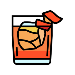 Old Fashioned Cocktail  Icon