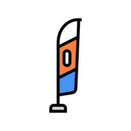 Beach Flag  Icon