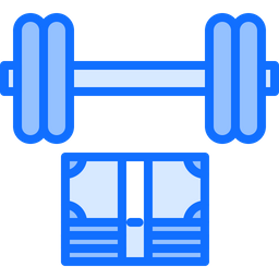 Barbell Money  Icon