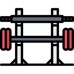 Barbell Stand  Icon