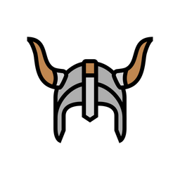 Horn Helmet  Icon