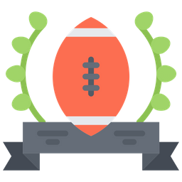 American Football Badge  Icon