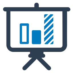 Geschäftsdiagramm  Symbol