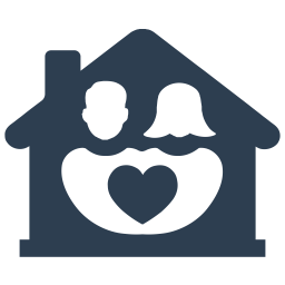 Couple house  Icon