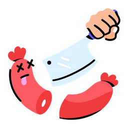 Chopped Sausage  Icon