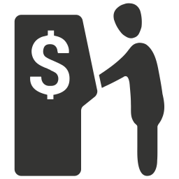 Atm cash withdrawal  Icon