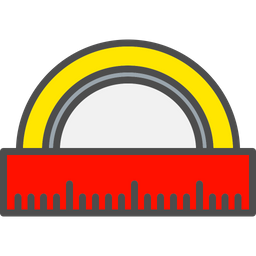 Architectural Protractor  Icon