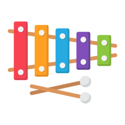 Xylophone Toy Play Icon