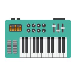 Analog synthesizer  Icon