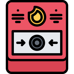 Fire Alarm Button  Icon