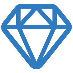 Jewel Diamond Gemstone Icon