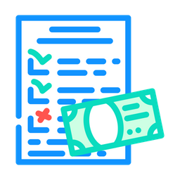 Payment Checklist  Icon