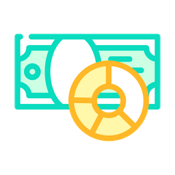 Currency Donut Char  Icon