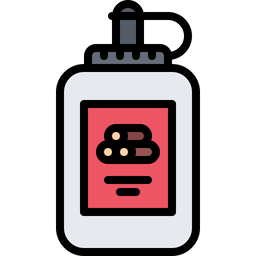 Adhesive Bottle  Icon