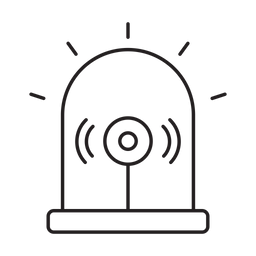 Emergency Siren  Icon