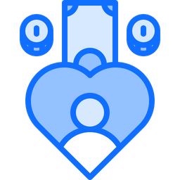 Charitable Money  Icon