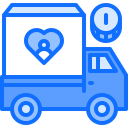 Charitable Box Delivery  Icon