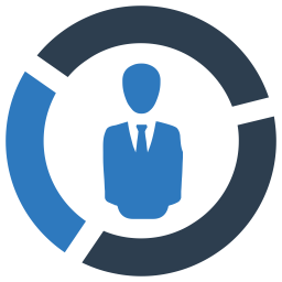 Business graphical report  Icon