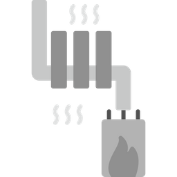 Heat System Heat Pump アイコン