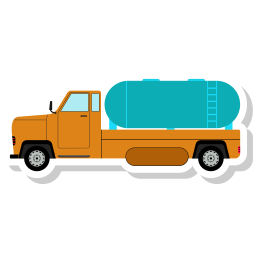 Oil Truck  Icon