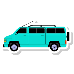 School Van  Icon