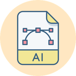 Ai Document  Icon