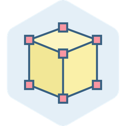 3 D Cube  Icon