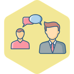 Business Conversation  Icon