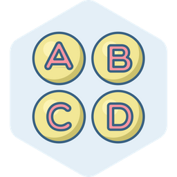 Alphabet  Icon