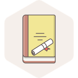 Book Degree  Icon