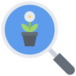 Find Flower Plant  Icon