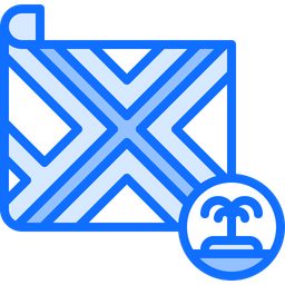 Island Map  Icon