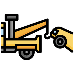 Car Towing Insurance  Icon