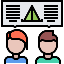 Camping Discussion  Icon