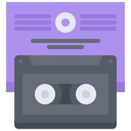 Audio Cassette  Icon