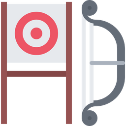 Archery Target  Icon