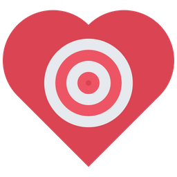 Love Target  Icon