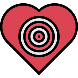 Love Target  Icon