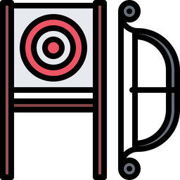 Archery Target  Icon