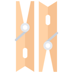 Prendedor de roupa  Ícone
